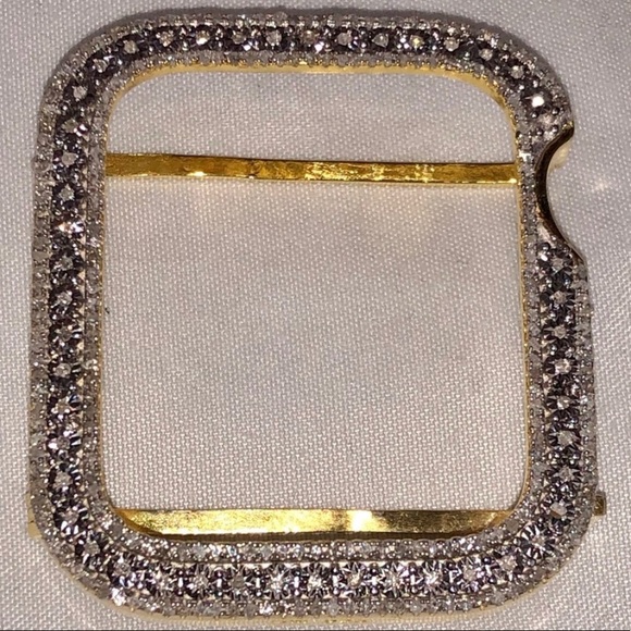 7 series 45m Apple Watch genuine REAL DIAMOND Case NOT CZ best Christmas gift - Picture 6 of 11